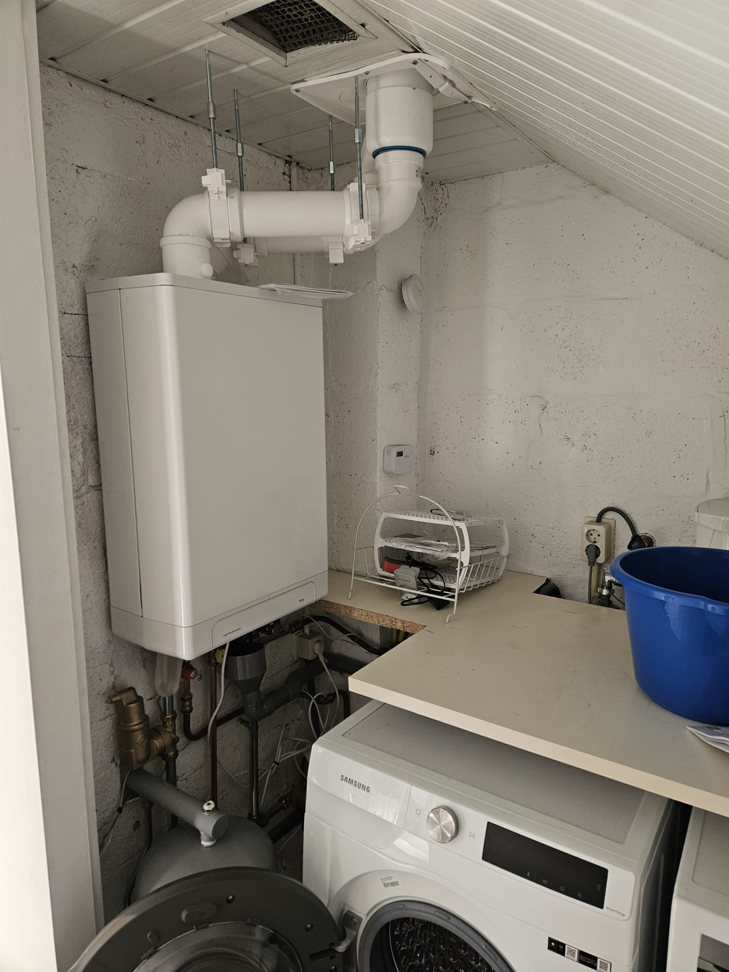Plaatsing bijkeuken